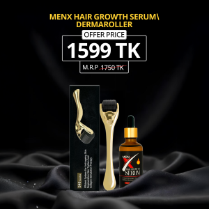 Hair Growth Serum 50ML & DERMA ROLLER x 1